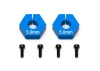 Associated Factory Team Clamping Wheel Hex 5.0mm Offset (2)