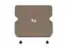 Associated B6/B6D Aluminium Chassis Weight - 8G