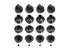 Team Associated B6.1 Shock Caps And Spring Cups