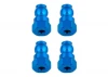 Team Associated Shock Bushings 12 mm Blue Aluminium