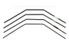 Team Associated B64 Roll Bar Set - Front - Soft