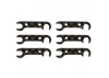 Team Associated B74 Graphite Rear Hub Link Shim Set ** CLEARANCE **