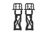 Team Associated RC10B7 Rear Suspension Arms - 81mm