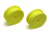 RC10B4 Front 2.2 Wheels Yellow