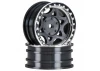 Axial 1.9 Walker Evans Wheels - Chrome/Black (2)