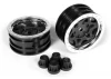 Axial 1.9 Walker Evans Wheels - Chrome/Black (2)