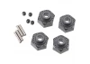Axial 12mm Aluminium Hub (Black)