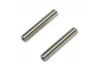 Axial Threaded Aluminium Pipe 6x33mm - Grey (2pcs.)