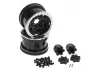 Axial 2.2 Walker Evans Wheels - IFD Wheels - Chrome/Black(2)