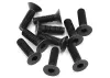 Axial M3x10mm Hex Socket Flat Head (Black) (10)