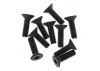 Axial M3x10mm Hex Socket Flat Head (Black) (10)