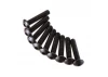 Axial M2.6x12mm Hex Socket Button Head (Black) (10)
