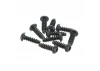 Axial M2.6x8mm Hex Socket Tapping Button Head (Black) (10)