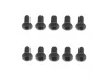 Axial M2.6x6mm Hex Socket Button Head (Black) (10)