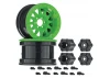 Axial 2.2 Method Beadlock Wheels - IFD Wheels - Green (2)