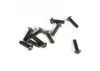 Axial M2.6x8mm Hex Socket Button Head (Black) (10)