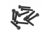 Axial M2.6x12mm Cap Head (Black) (10)