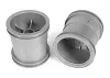 Axial 2.2 Monster Truck Wheels 63mm (Silver) (2)