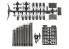 Axial SCX10 II Rear Links Set (80mm 94mm 101.5mm) (Aluminium)