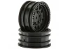 Axial 1.9 KMC XD Machete Crawl Wheels - Black (2)