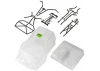 Axial Trail Honcho Truck Body - .040 uncut (Clear) w/Molded Rear Cage