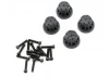 Axial 1.9 8 Hole Beadlocks - Black (2)