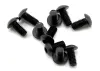 Axial M3x6mm Hex Socket Button Head (Black) (10)