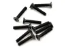 Axial M3x16mm Hex Socket Flat Head (Black) (10)