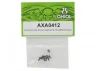 Axial M2.6x6mm Hex Socket Tapping Flat Head (Black) (10)