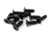 Axial M2.6x8mm Hex Socket Tapping Flat Head (Black) (10)