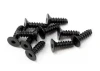Axial M2.6x8mm Hex Socket Tapping Flat Head (Black) (10)