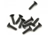 Axial M2.6x10mm Hex Socket Tapping Flat Head (Black) (10)