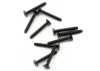 Axial M2.6x18mm Hex Socket Tapping Flat Head (Black) (10)