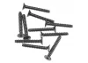 Axial M2.6x18mm Hex Socket Tapping Flat Head (Black) (10)