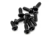 Axial M2.6x6mm Hex Socket Tapping Button Head (Black) (10)