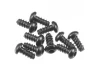 Axial M2.6x6mm Hex Socket Tapping Button Head (Black) (10)