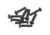 Axial M2.6x10mm Hex Socket Tapping Button Head (Black) (10)