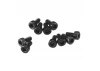 Axial M3x6mm Cap Head (Black) (10)