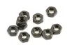 Axial M3 Thin Hex Nut (Black) (10)