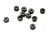 Axial M3 Thin Nylon Locking Hex Nut (Black) (10)
