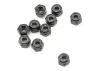 Axial M3 Nylon Locking Hex Nut (Black) (10)