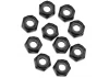 Axial M3 Nylon Locking Hex Nut (Black) (10)
