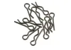 Axial 6mm Body clip (Black) (10)