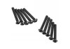 Axial M3x20mm Hex Socket Button Head (Black) (10)