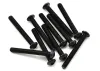 Axial M3x25mm Hex Socket Button Head (Black) (10)