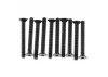 Axial M3x25mm Hex Socket Flat Head (Black) (10)