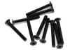 Axial M3x25mm Hex Socket Flat Head (Black) (10)