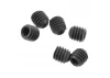 Axial M4x4mm Set Screw (Black) (6pcs.)