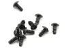 Axial M3x6mm Tapping Hex Socket Button Head - Black (10)