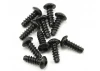 Axial M3x8mm Hex Socket Tapping Button Head (Black) (10)